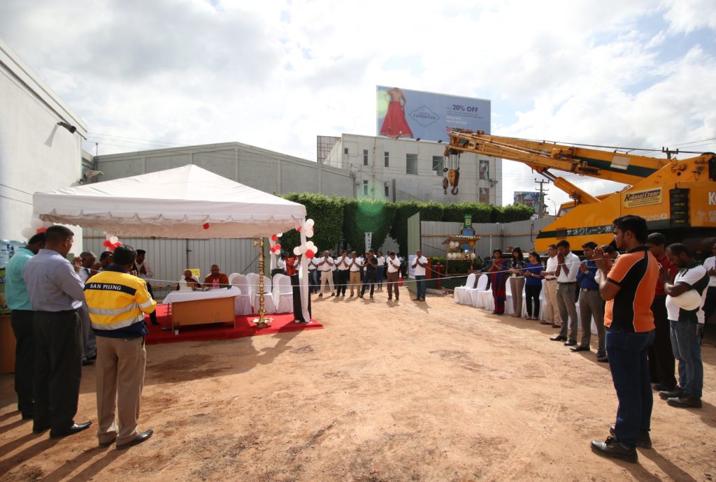Show room and Service Building for Toyota Lanka Wattala