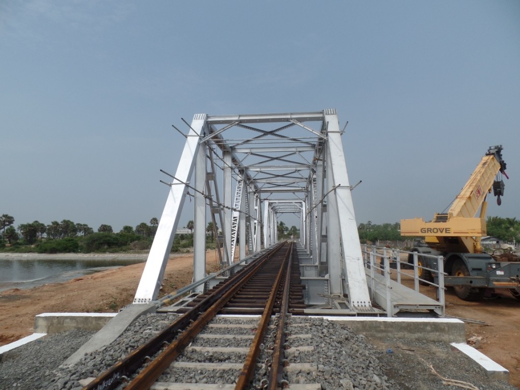 Reconstruction of Railway line at Pallai