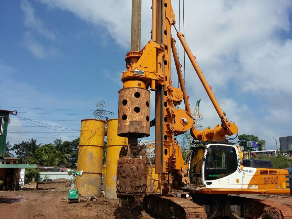 Proposed Transmission Units Piling Works for New Bridge over Kelani River Phase I & II