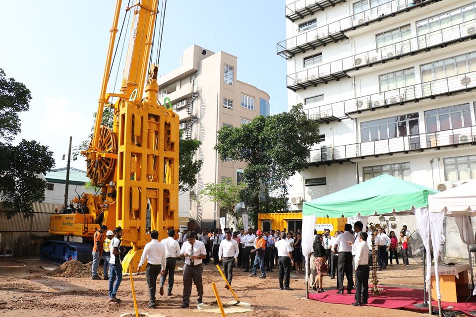 Diaphragm Wall & Piling Work for Proposed ICBT Campus Extension Building Bambalapitiya
