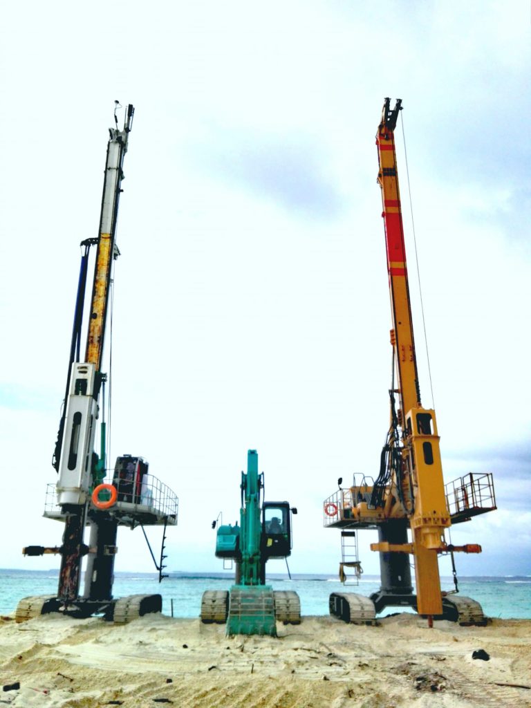 Proposed Underwater Pre-Cast Piling Work at Raa Atoll, kothaifaaru island, maldives