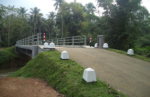 Reconstruction of Bridge No. 16/1, Thoppuwa - Madampe Road [B 419]